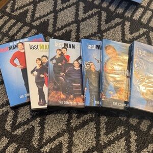 Last Man Standing DVD Complete Seasons Set - Blue & White Covers
